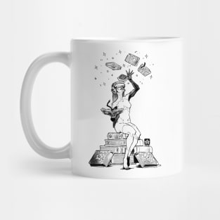 Cyborg Magician Girl Mug